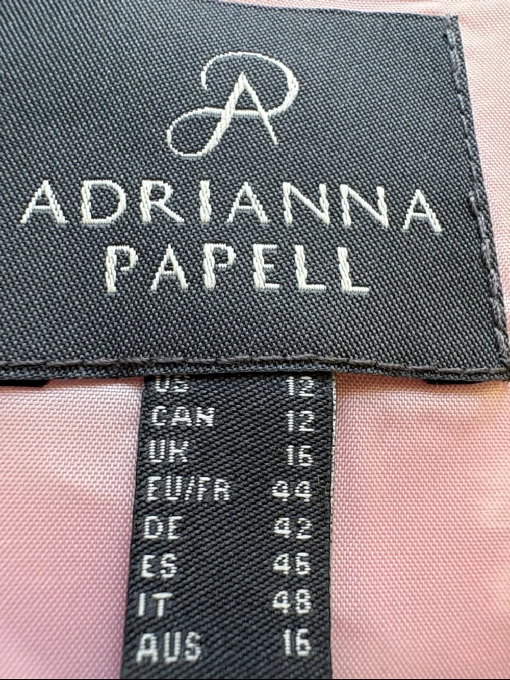 Adrianna PAPELL-Pink Floral  Jacquard Dress - Picture 8 of 8